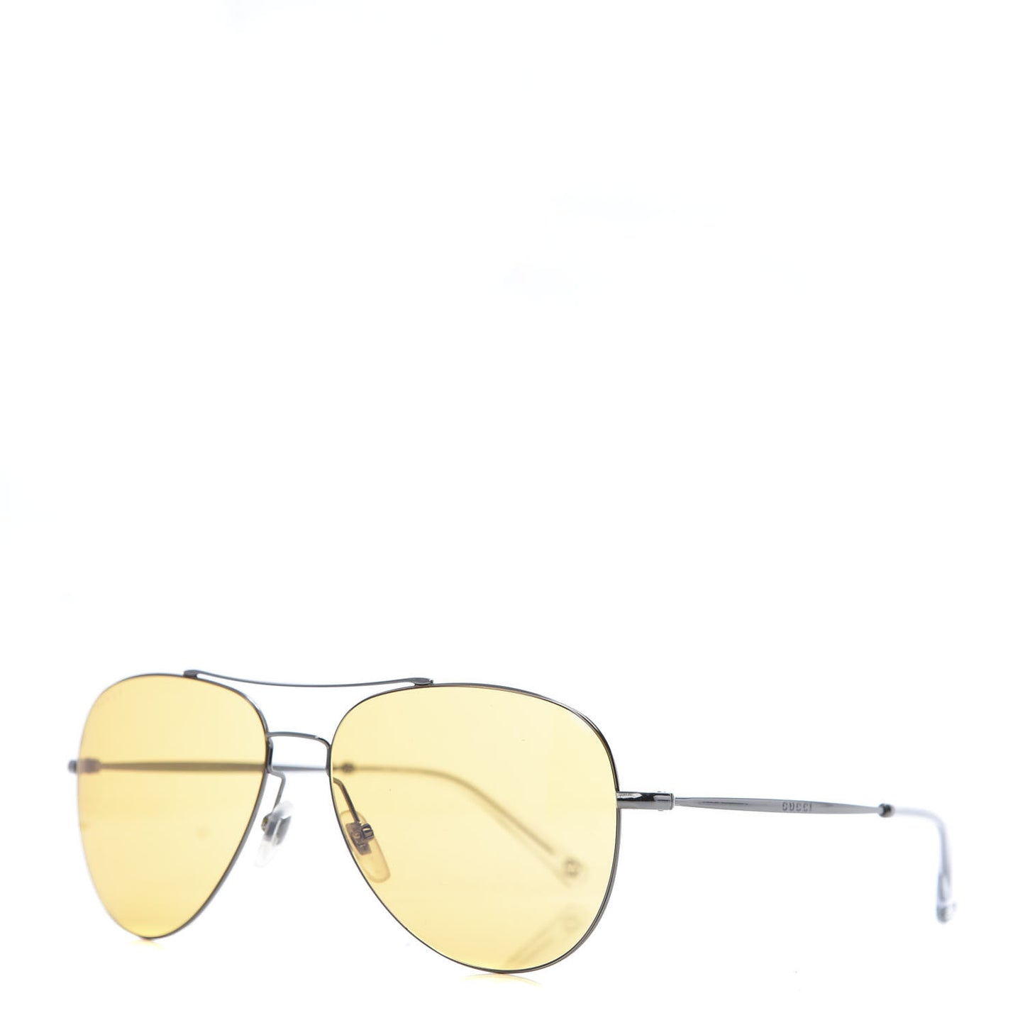 Metal Aviator GG0500S Sunglasses Yellow