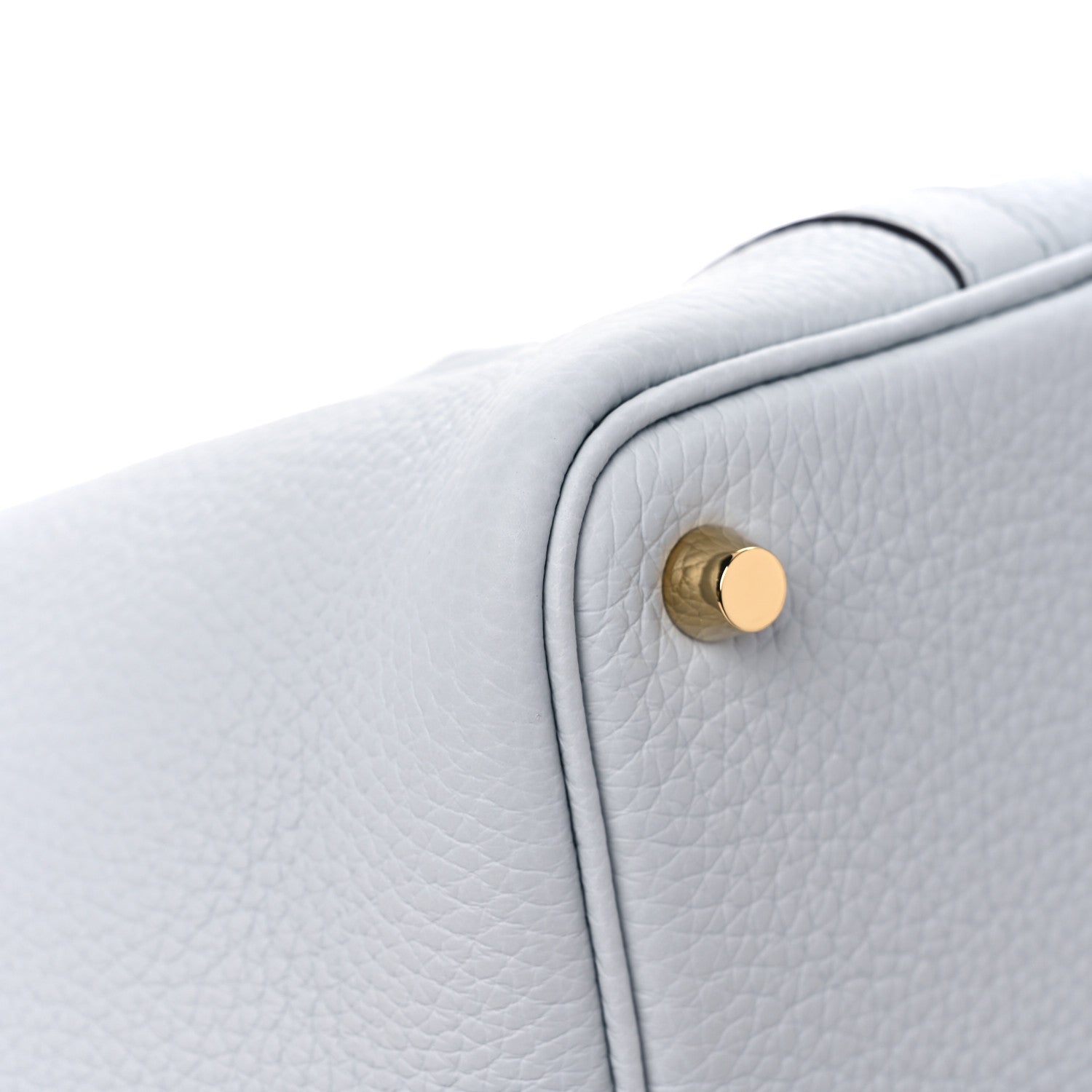 Hermes Taurillon Clemence Picotin Lock 18 PM Bleu Pale 9 of 11