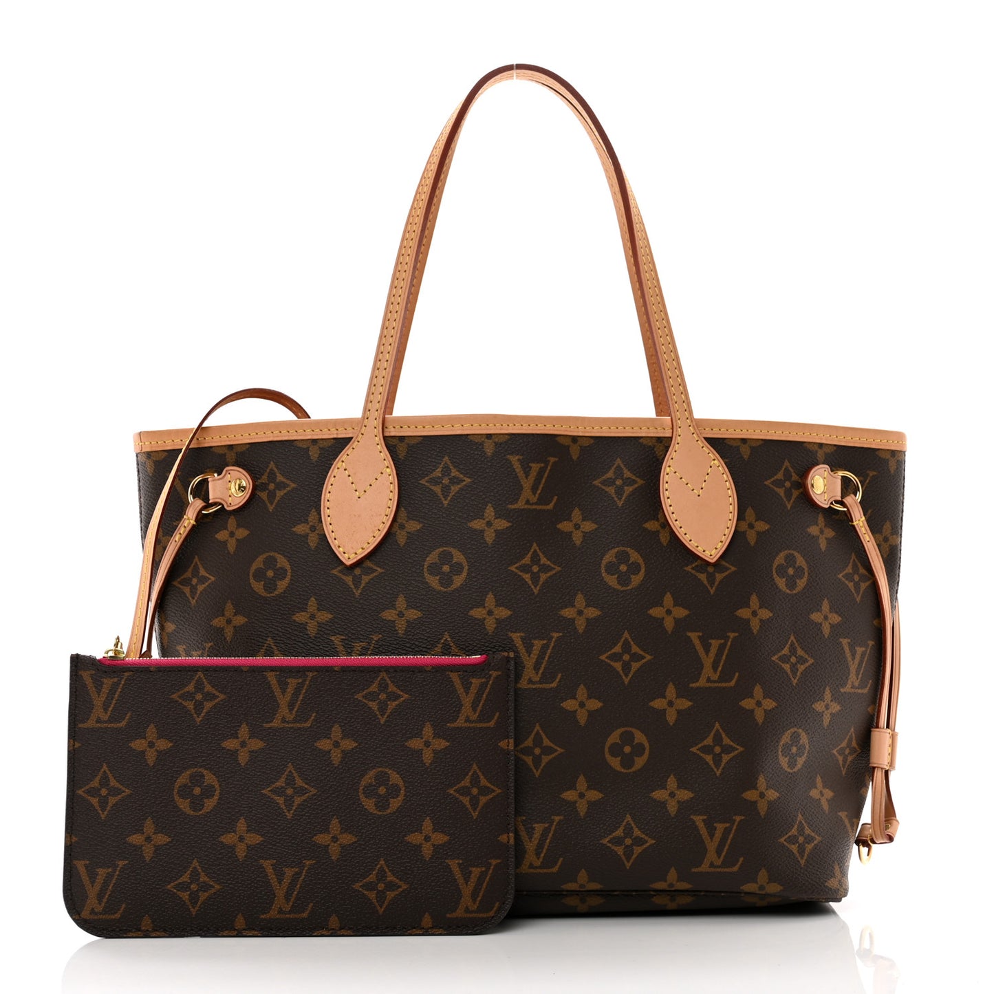 LOUIS VUITTON Monogram Neo Neverfull PM Pivoine