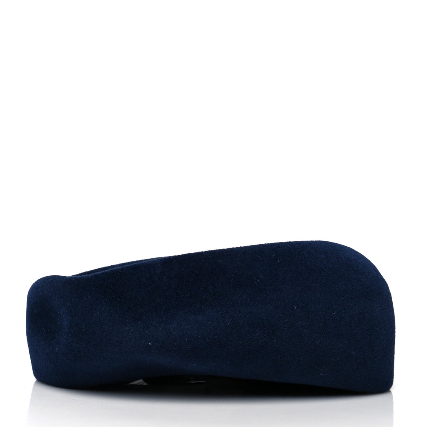 Velvet Beret Hat S Blue