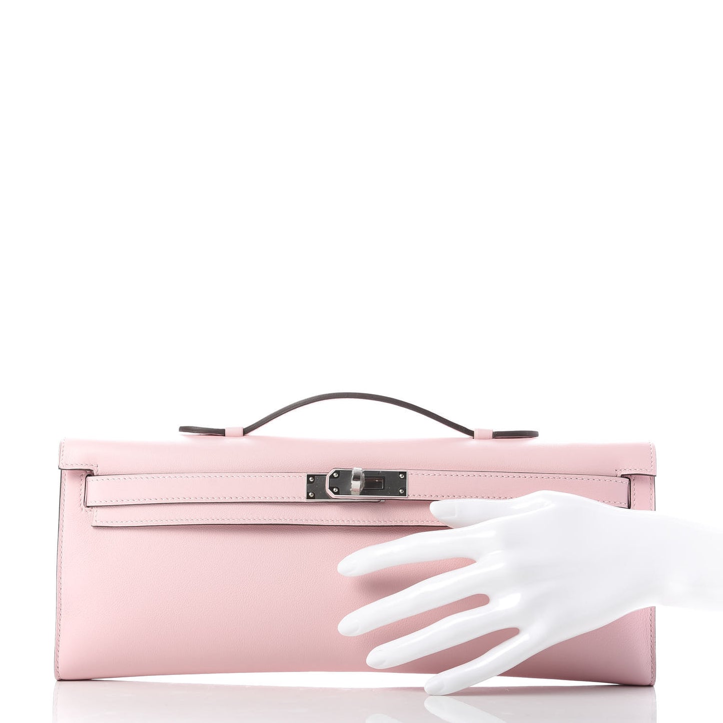 Swift Kelly Cut Clutch Pochette Rose Sakura