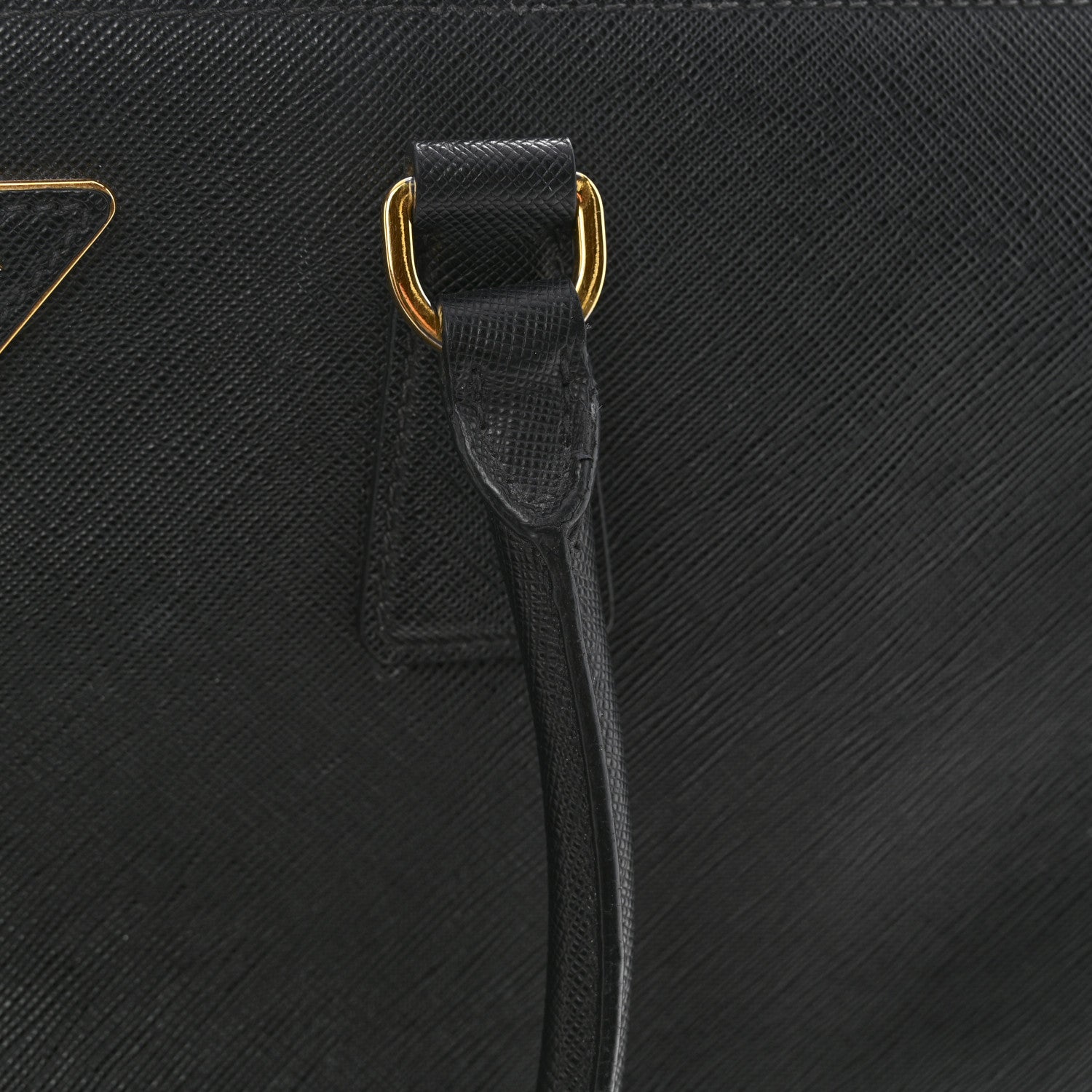 Prada Saffiano Lux Large Galleria Double Zip Tote Black 14 of 16