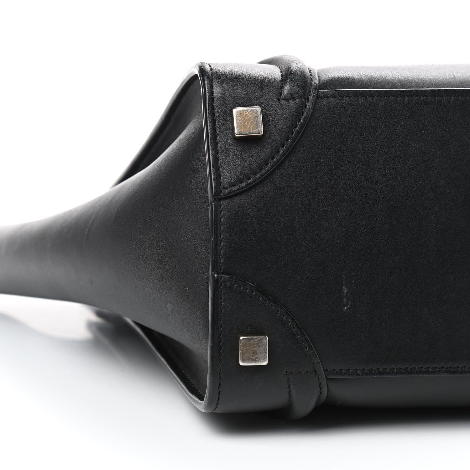 Celine Smooth Calfskin Micro Luggage Black 7 of 11