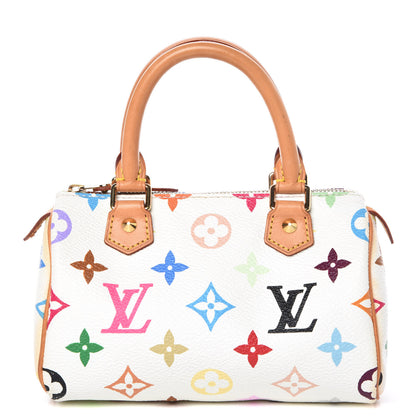Louis Vuitton Monogram Multicolor Mini Sac HL Speedy White 1 of 9