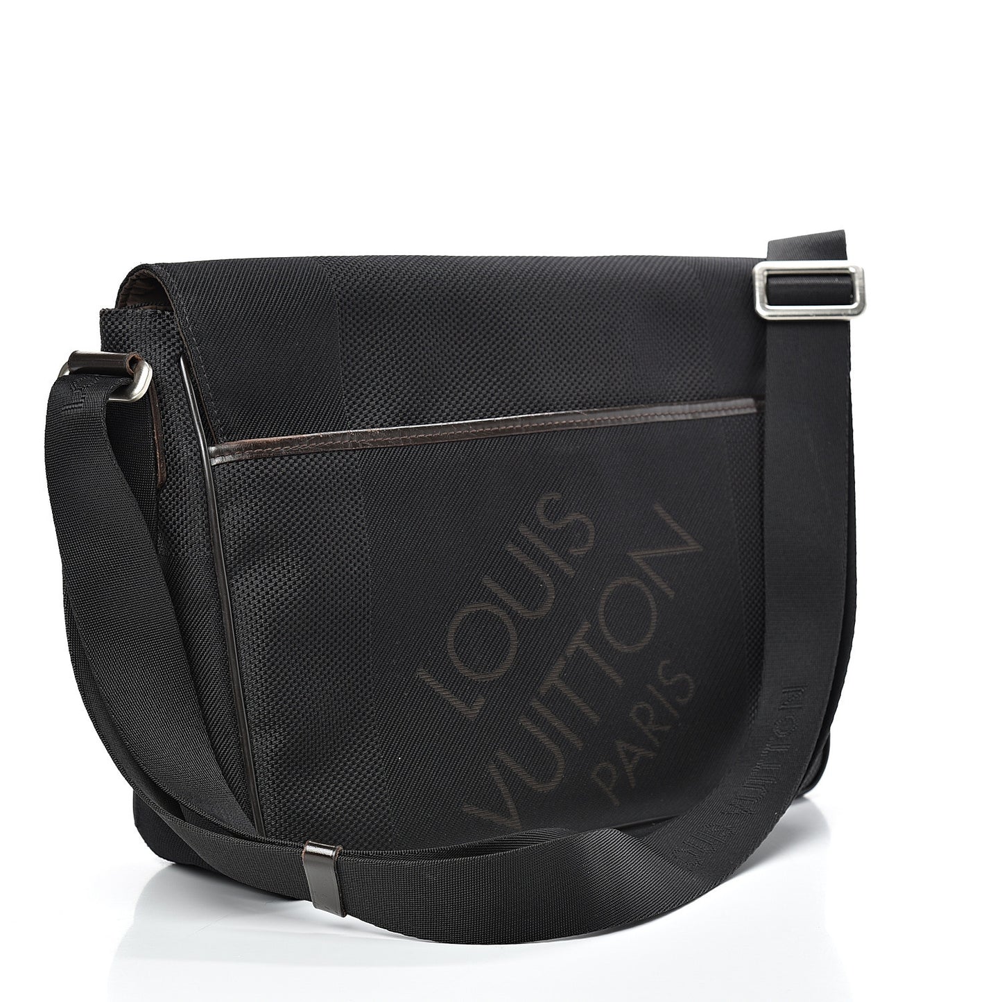 Damier Geant Petit Messenger Bag Black