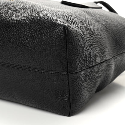 Burberry London Grainy Calfskin Medium Baynard Tote Black 8 of 9