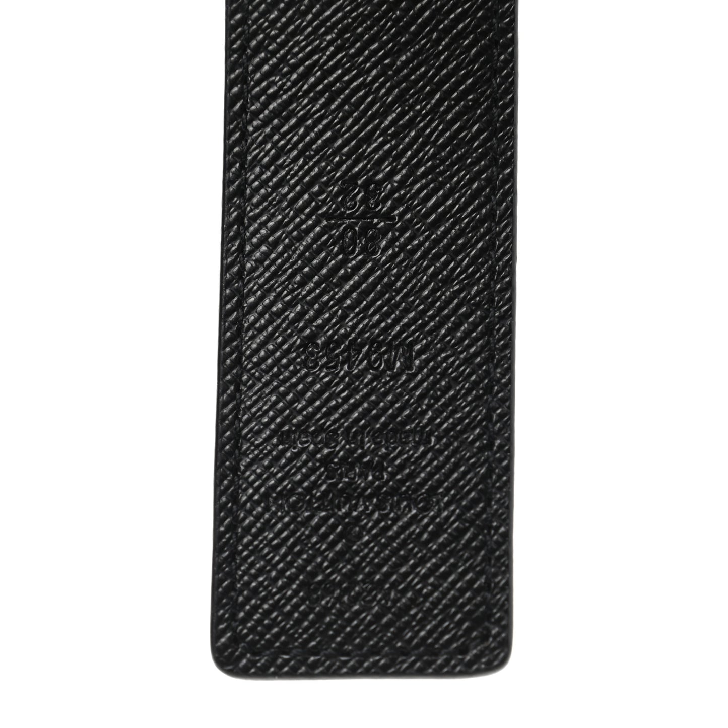 Calfskin Monogram 30mm LV Initiales Reversible Belt 80 32 Black