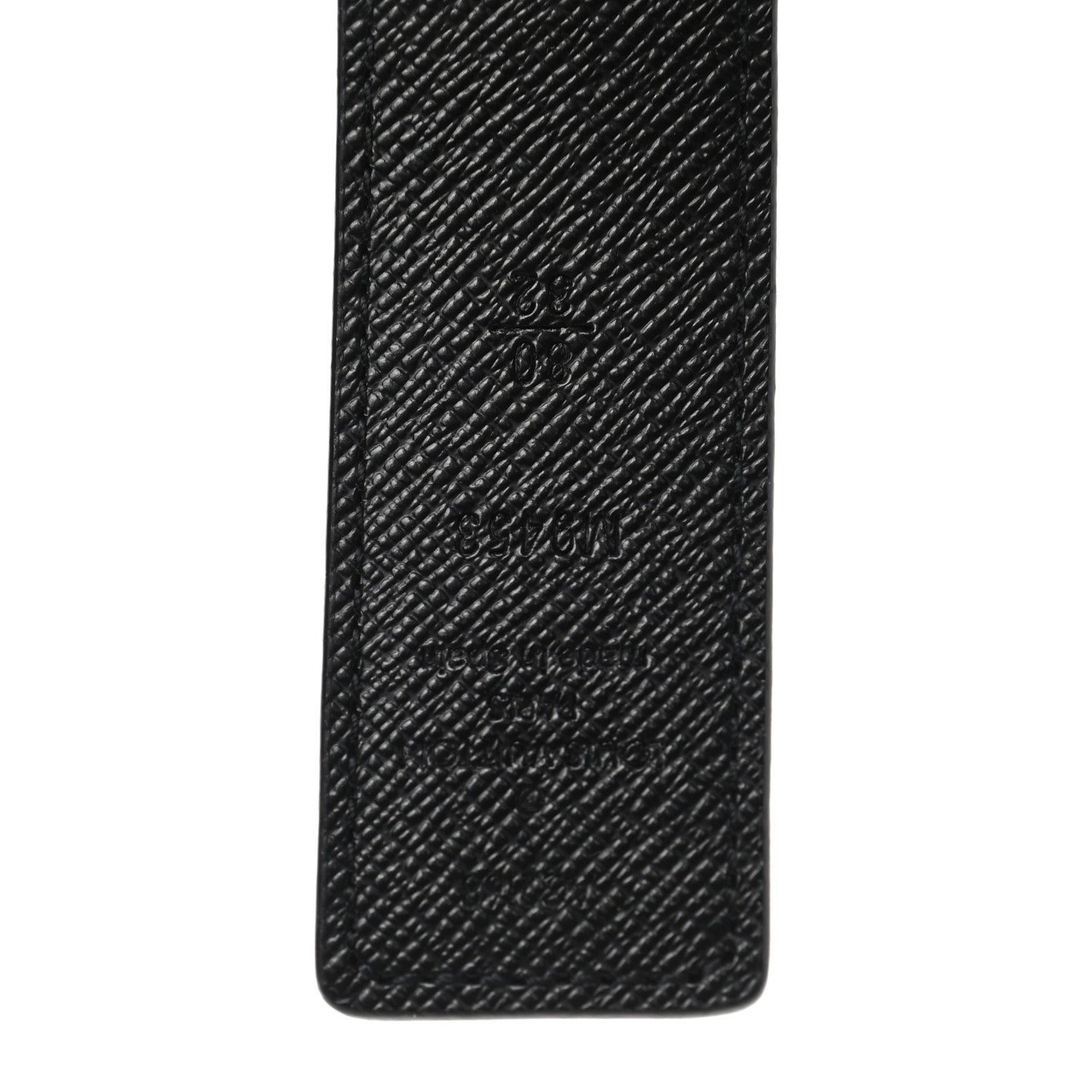 Louis Vuitton Calfskin Monogram 30mm LV Initiales Reversible Belt 80 32 Black 3 of 5