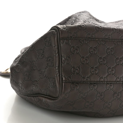 Gucci Guccissima Medium Sukey Tote Brown 9 of 11