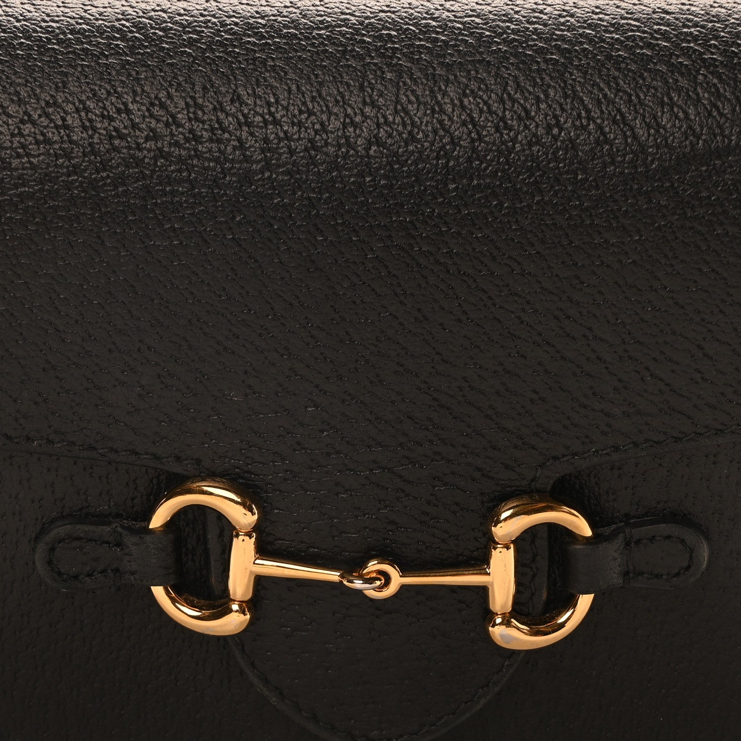 Gucci Calfskin Horsebit 1955 Shoulder Bag Black 7 of 9