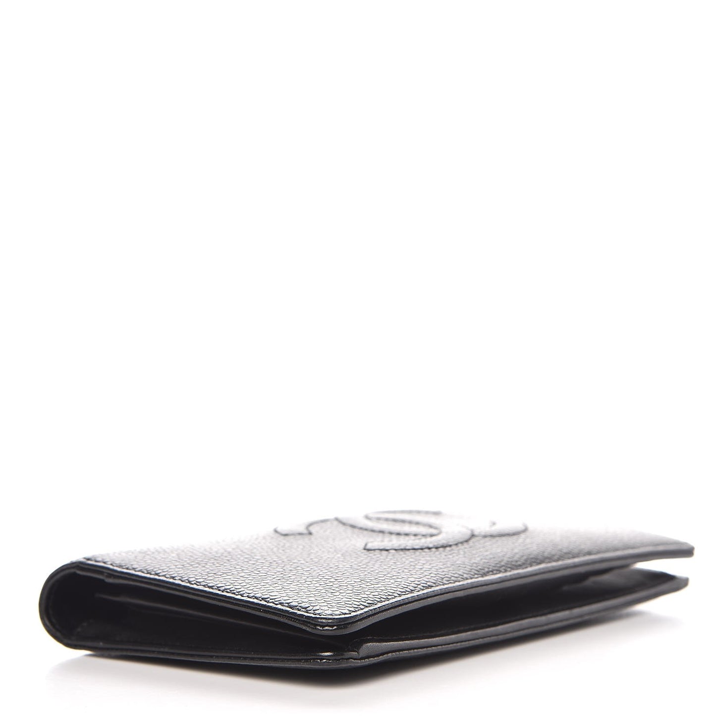 Caviar Timeless CC Yen Wallet Black