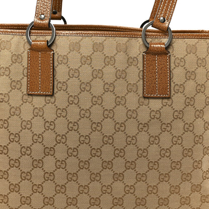 Gucci Monogram Large Tote Dark Brown 8 of 10