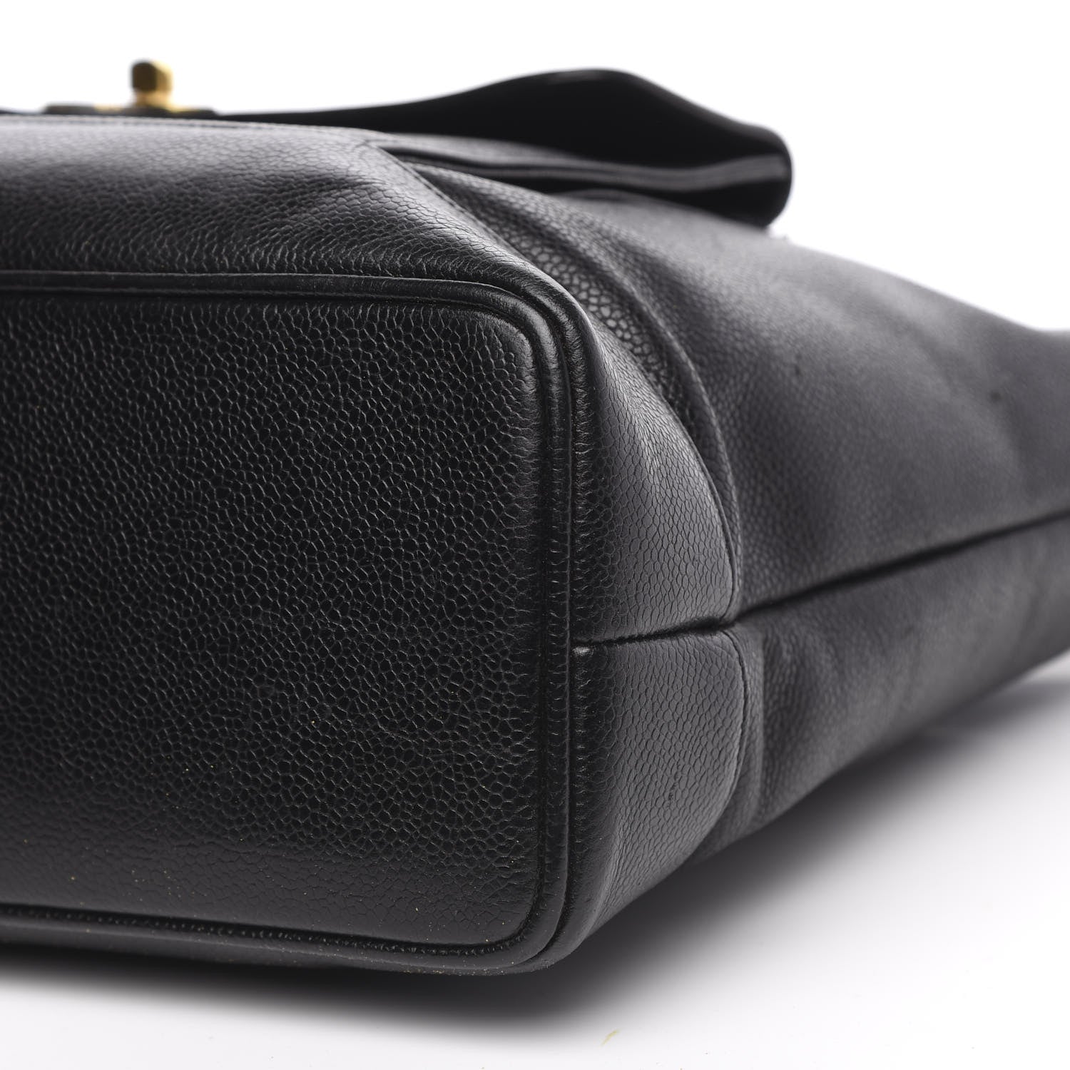 Chanel Caviar CC Tote Black 10 of 14