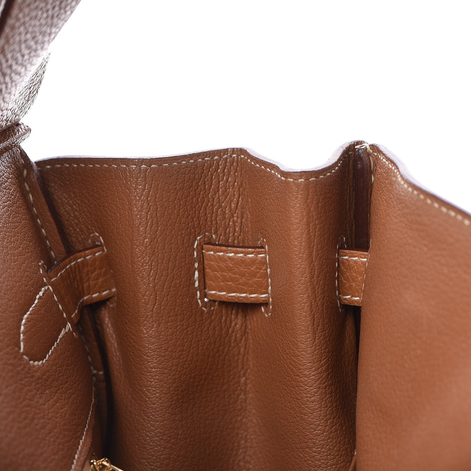 Hermes Taurillon Clemence Birkin 35 Gold 20 of 32