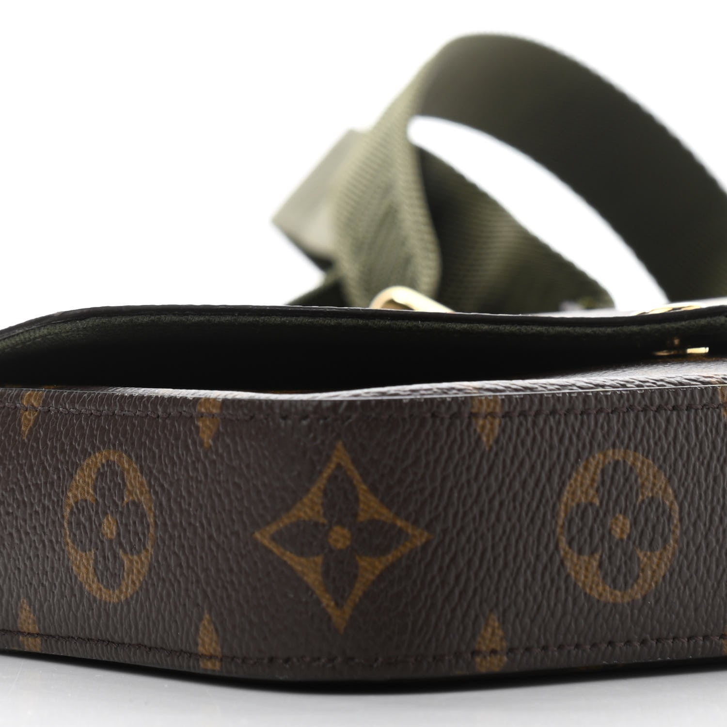 Louis Vuitton Monogram Felicie Strap & Go Kaki 9 of 11