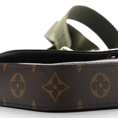 Louis Vuitton Monogram Felicie Strap & Go Kaki 9 of 11