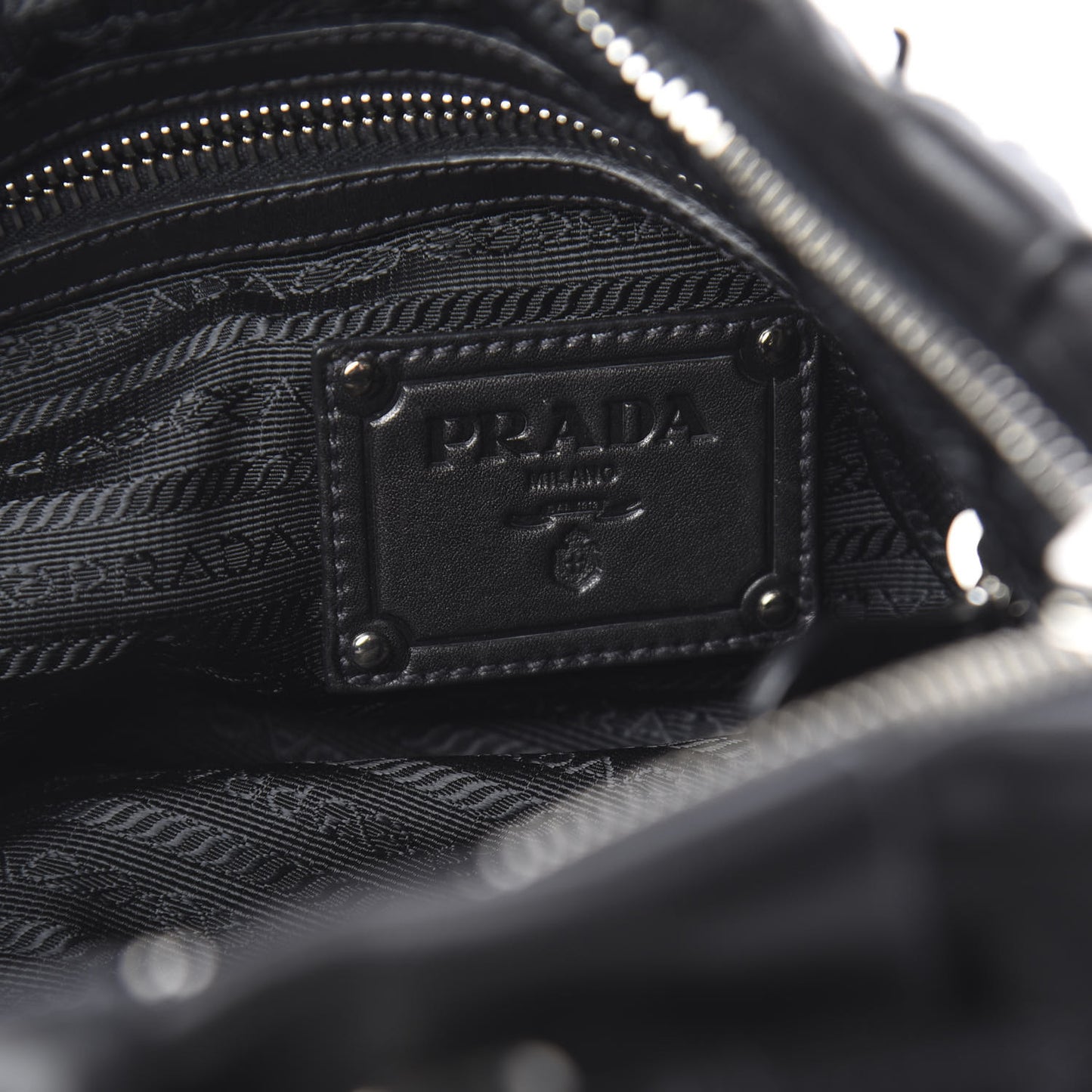 Soft Calfskin Pleated Hobo Black