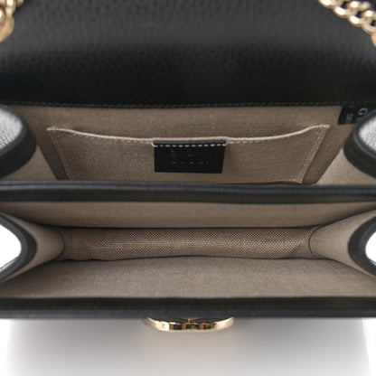 Gucci Dollar Calfskin Small Interlocking G Shoulder Bag Black 5 of 10