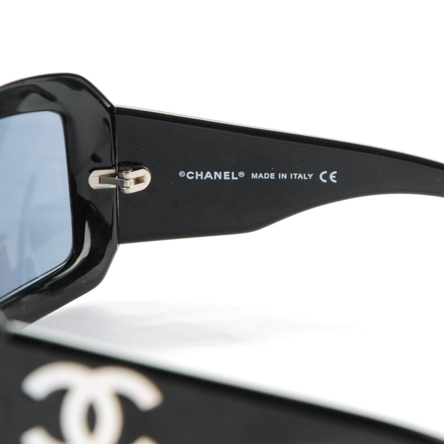 Chanel Mother of Pearl CC Sunglasses 5076-H Black 5 of 6