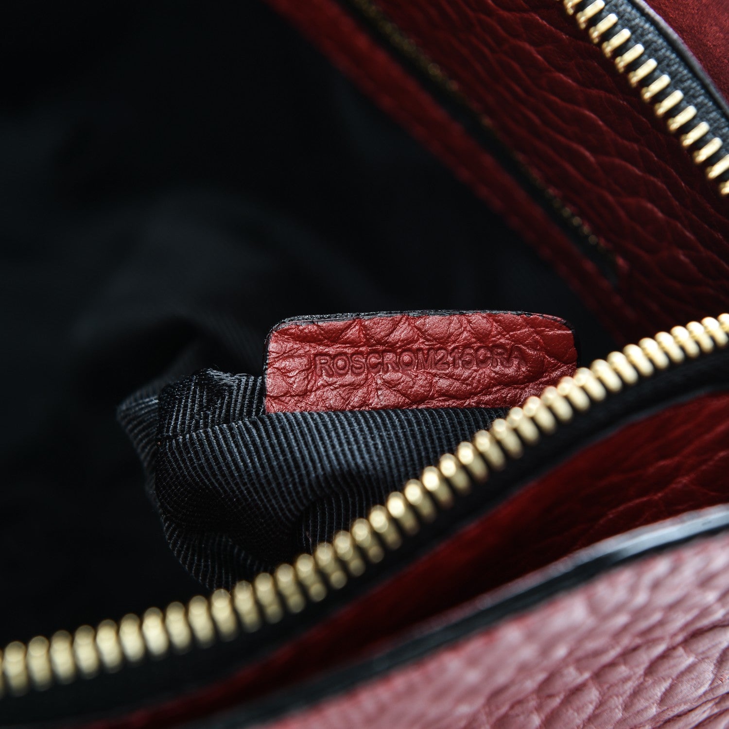 Burberry Signature Grain Calfskin Check Embossed Small Chichester Crossbody Clutch Bag Red 6 of 8