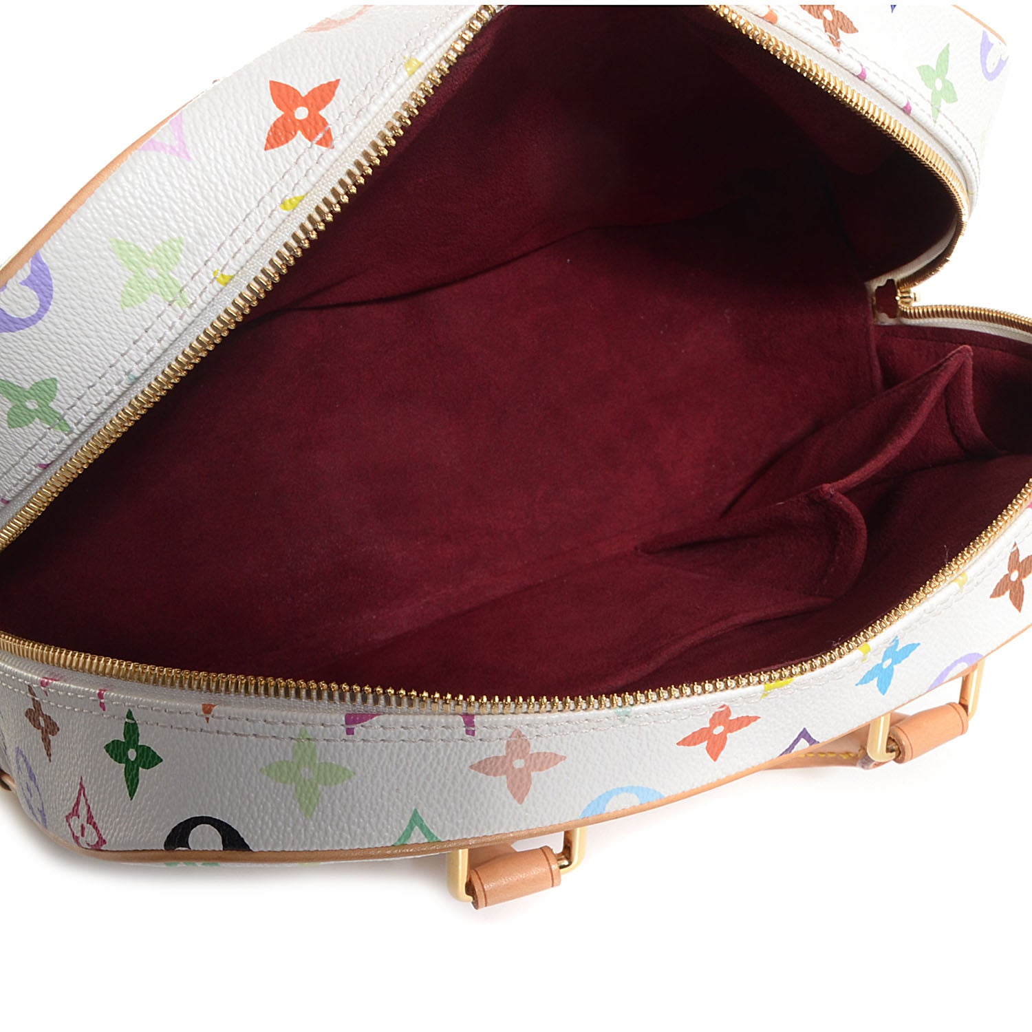 Louis Vuitton Monogram Multicolor Trouville White 5 of 7