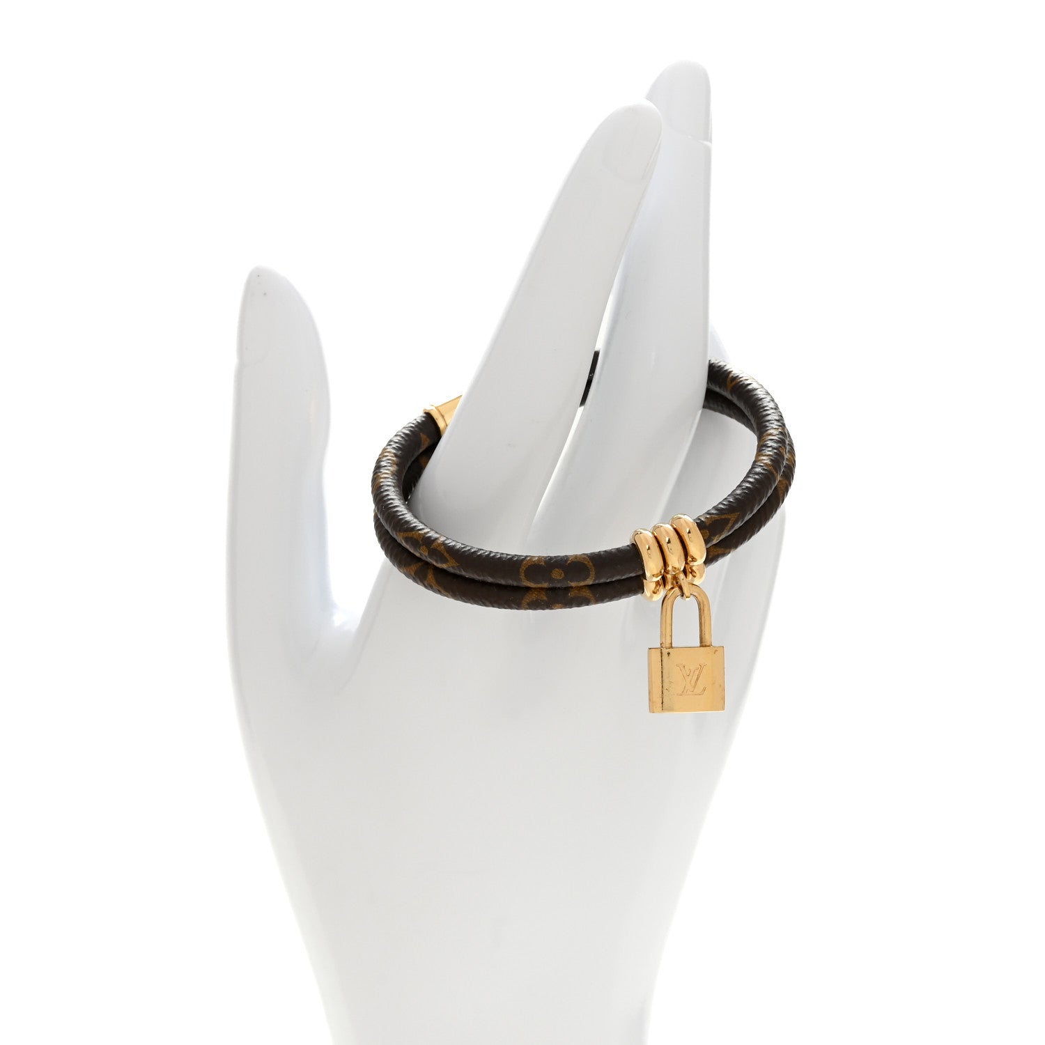 Louis Vuitton Monogram Keep it Twice Bracelet 17 2 of 4