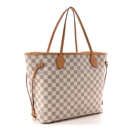 Louis Vuitton Damier Azur Neo Neverfull MM Rose Ballerine Rose Ballerine 4 of 10