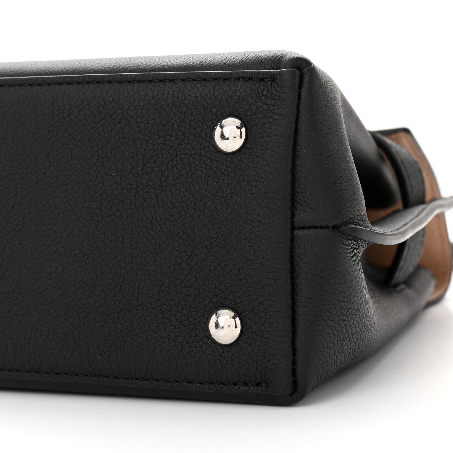 Louis Vuitton Calfskin Lockme Ever BB Black 9 of 12