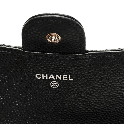 Chanel Caviar Quilted Large Flap Wallet Black 6 of 7
