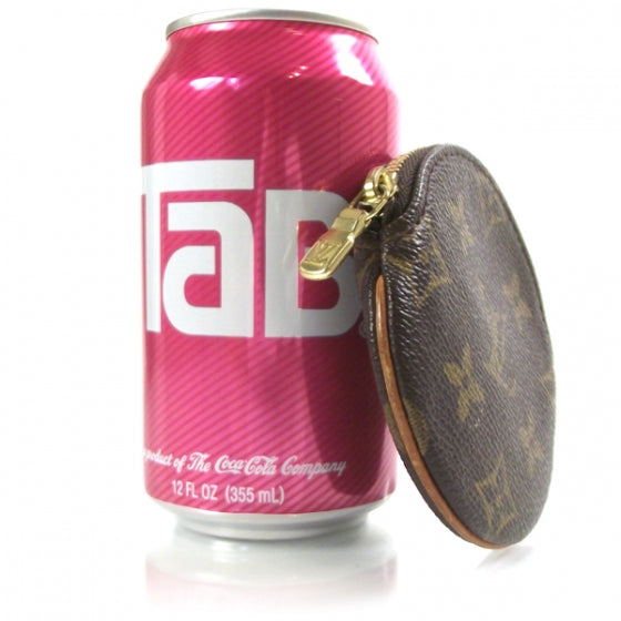 Monogram Round Coin Purse