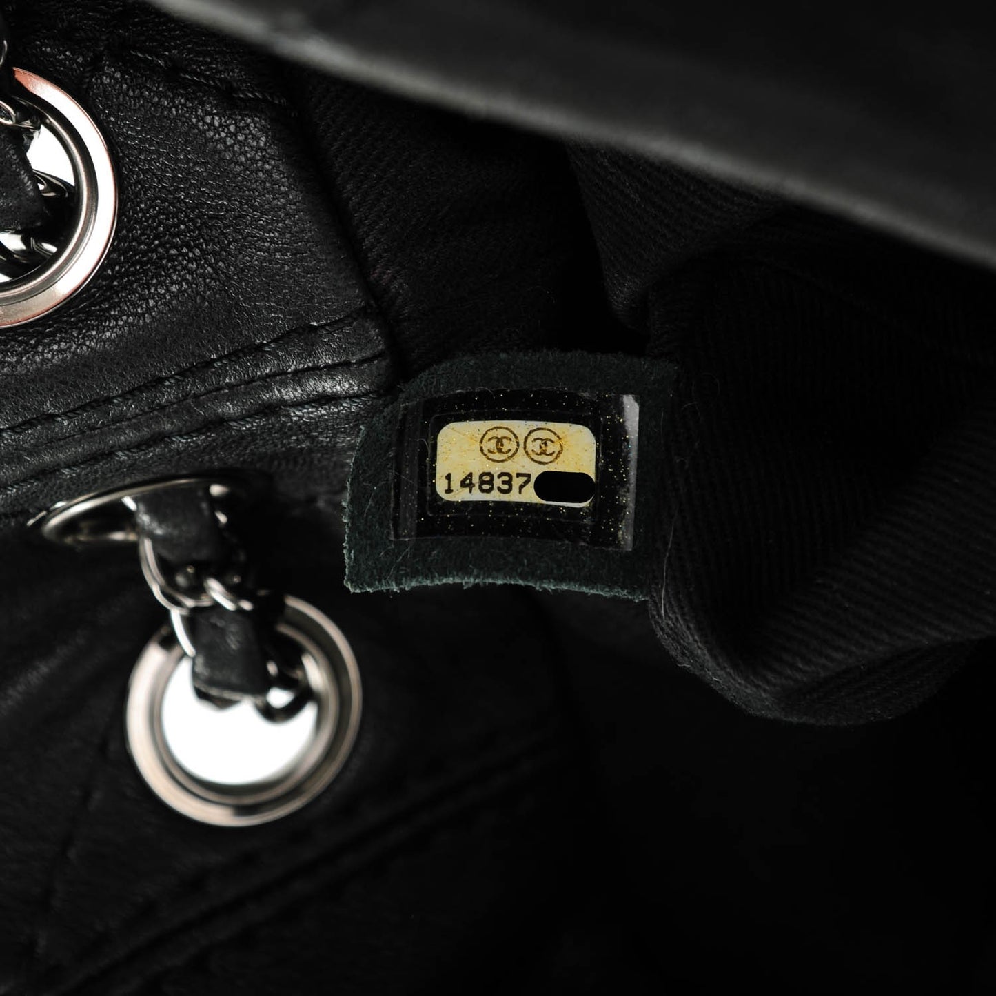 Lambskin Soft Touch Shoulder Bag Black