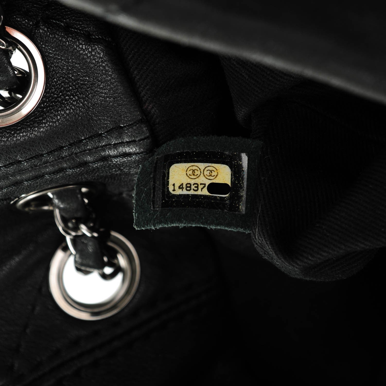 Chanel Lambskin Soft Touch Shoulder Bag Black 7 of 7