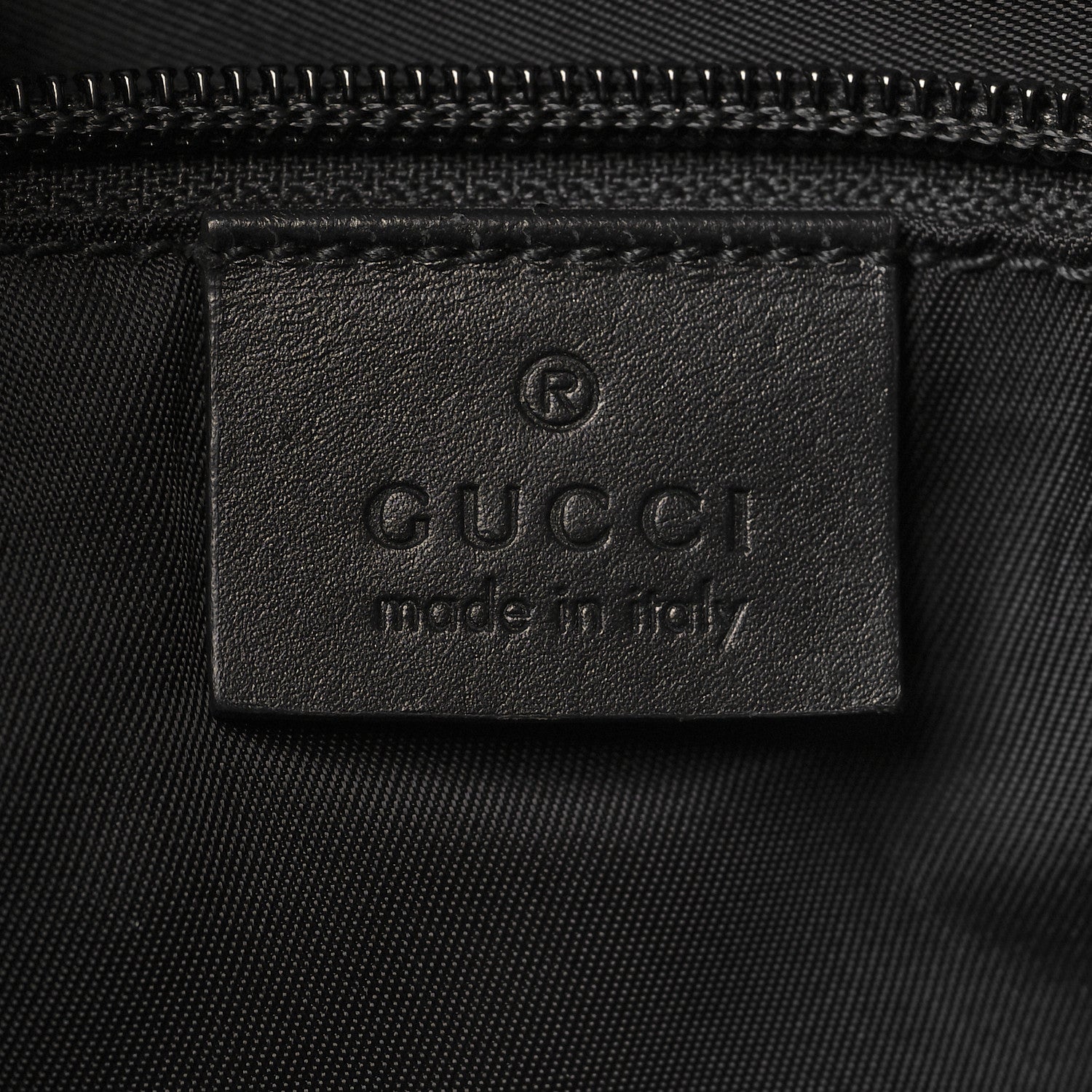 Gucci GG Supreme Monogram Web Medium Zippered Tote Beige Black 6 of 11