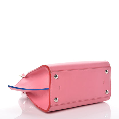 Fendi Vitello Dolce Mini 3jours Tote Pink 4 of 14