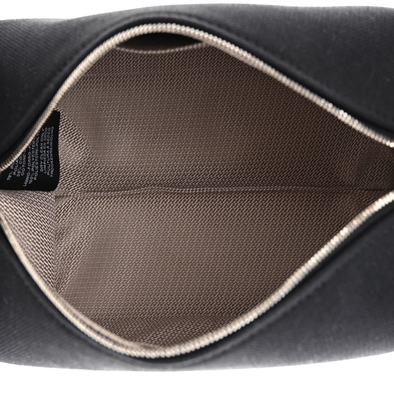 Hermes Canvas Small Bride-A-Brac Pouch Black Bleu Nuit 5 of 10