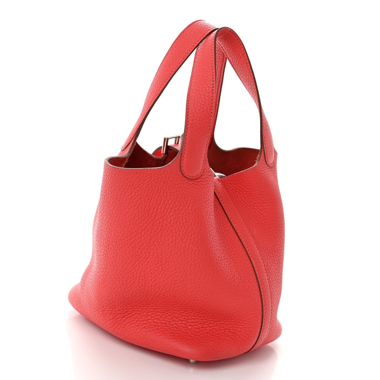 Hermes Taurillon Clemence Picotin Lock 18 PM Rose Jaipur 3 of 10