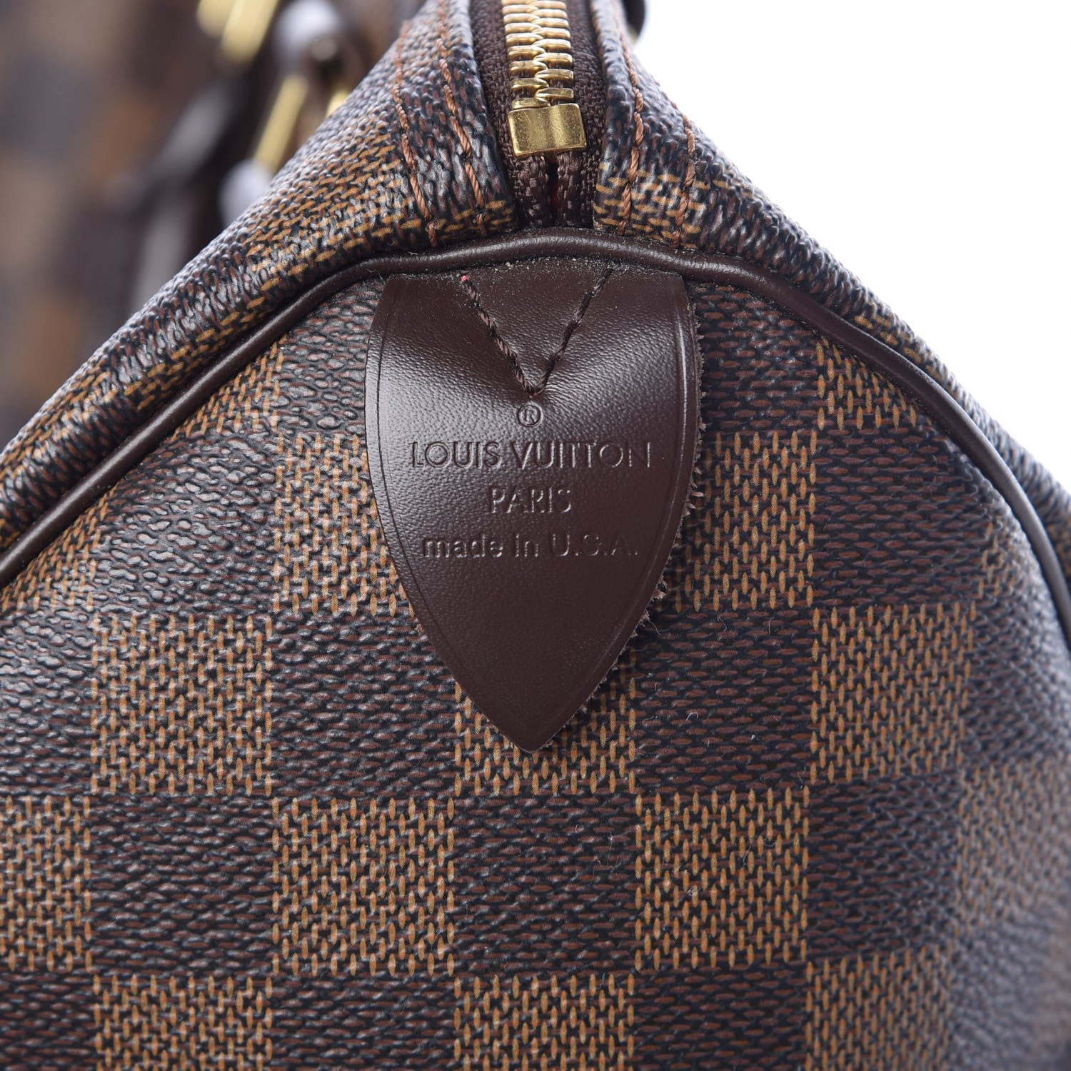 Louis Vuitton Damier Ebene Speedy 35 6 of 15
