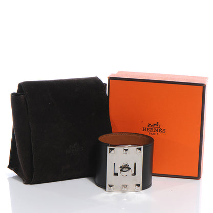 Hermes Chamonix Extreme Kelly Bracelet Small Black 8 of 8