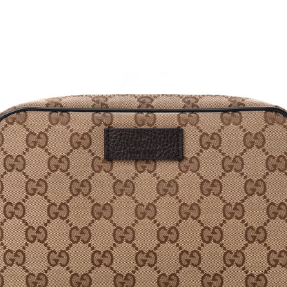 Gucci Monogram Belt Bag Dark Brown 10 of 10