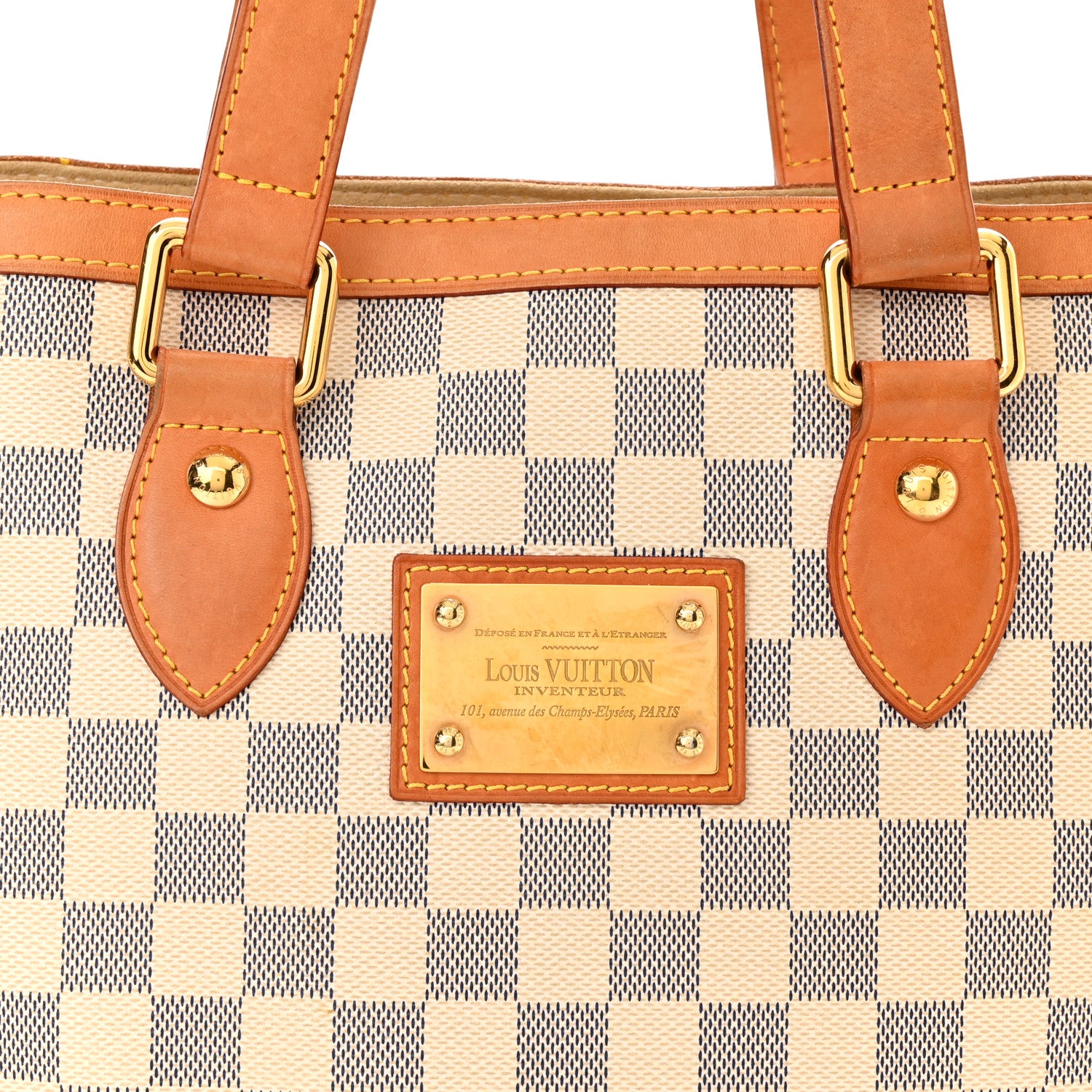 Louis Vuitton Damier Azur Hampstead PM 7 of 12