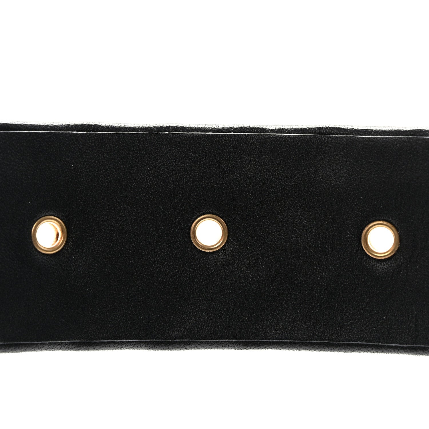 Chanel Lambskin Studded CC Chain Belt 80 32 Black 7 of 7