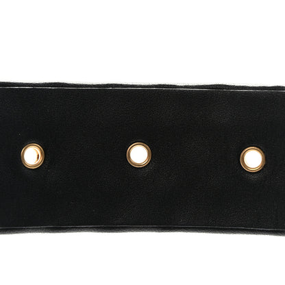 Chanel Lambskin Studded CC Chain Belt 80 32 Black 7 of 7