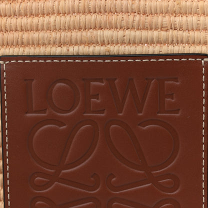 Loewe Raffia Small Square Basket Tote Bag Natural Tan 6 of 11