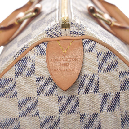 Louis Vuitton Damier Azur Speedy 30 13 of 14