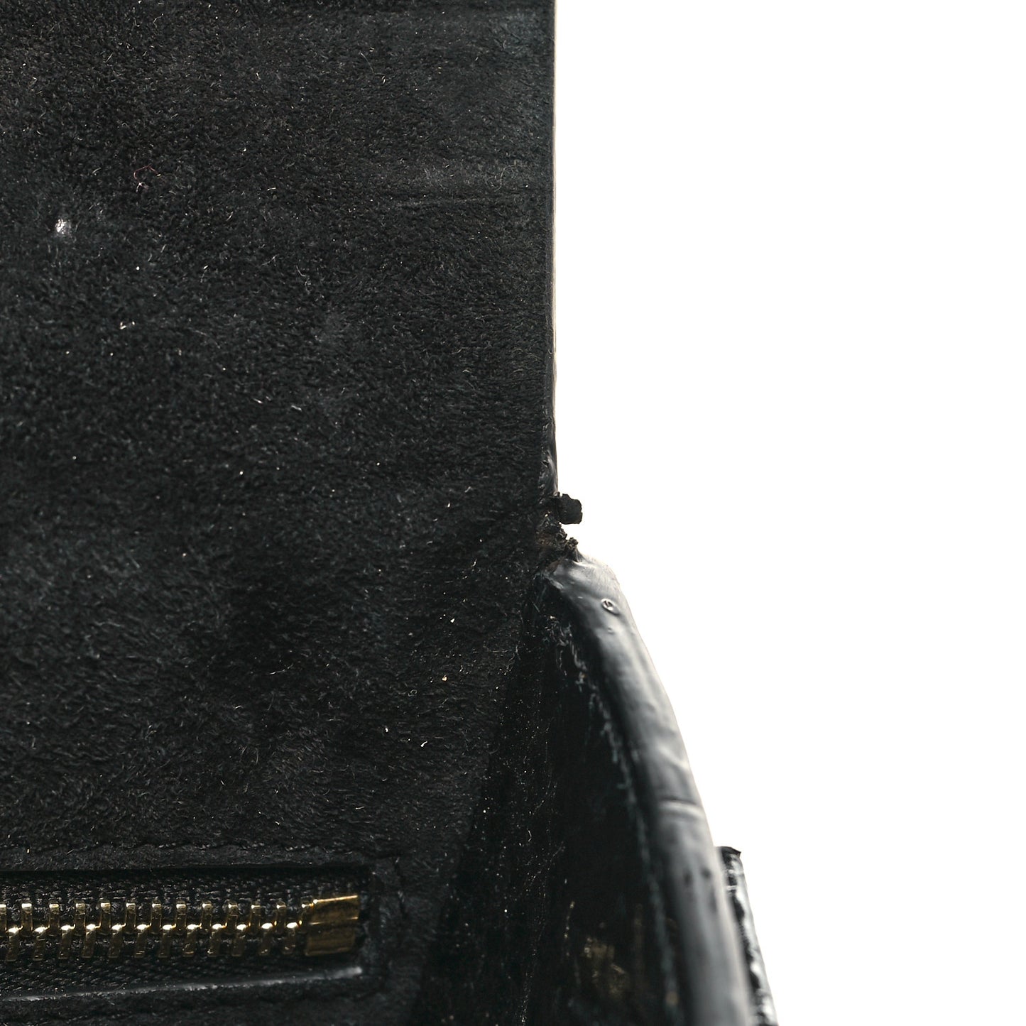 Snakeskin JL Carnet Crossbody Black