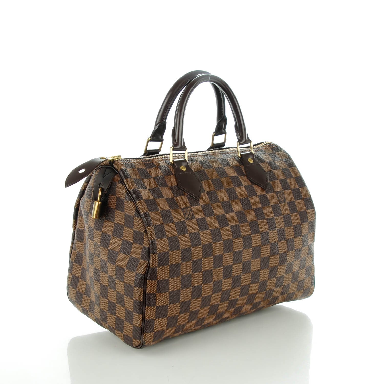 Louis Vuitton Damier Ebene Speedy 30 3 of 8
