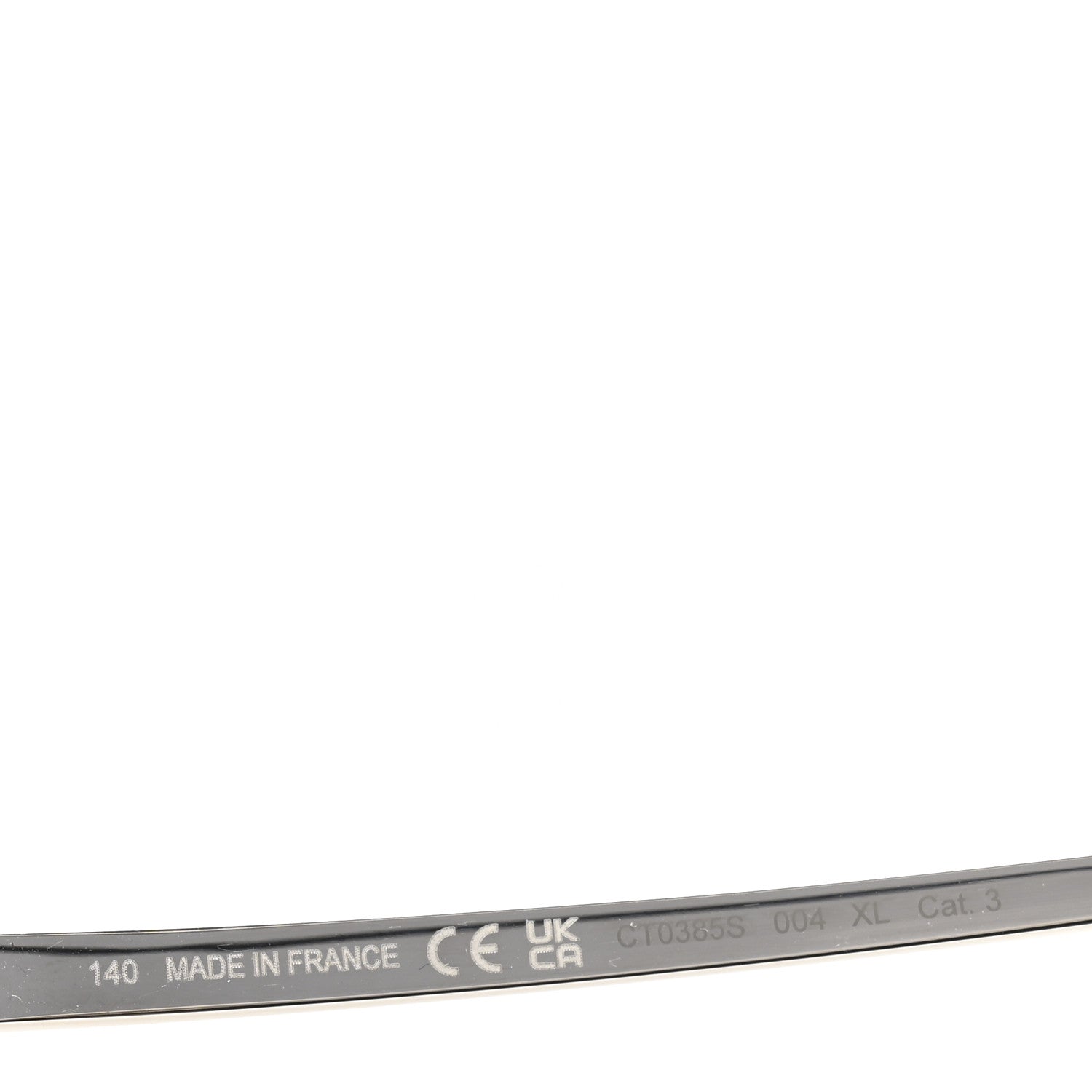 Cartier Metal Santos de Cartier Pilot Sunglasses CT0385S Silver Blue 6 of 8