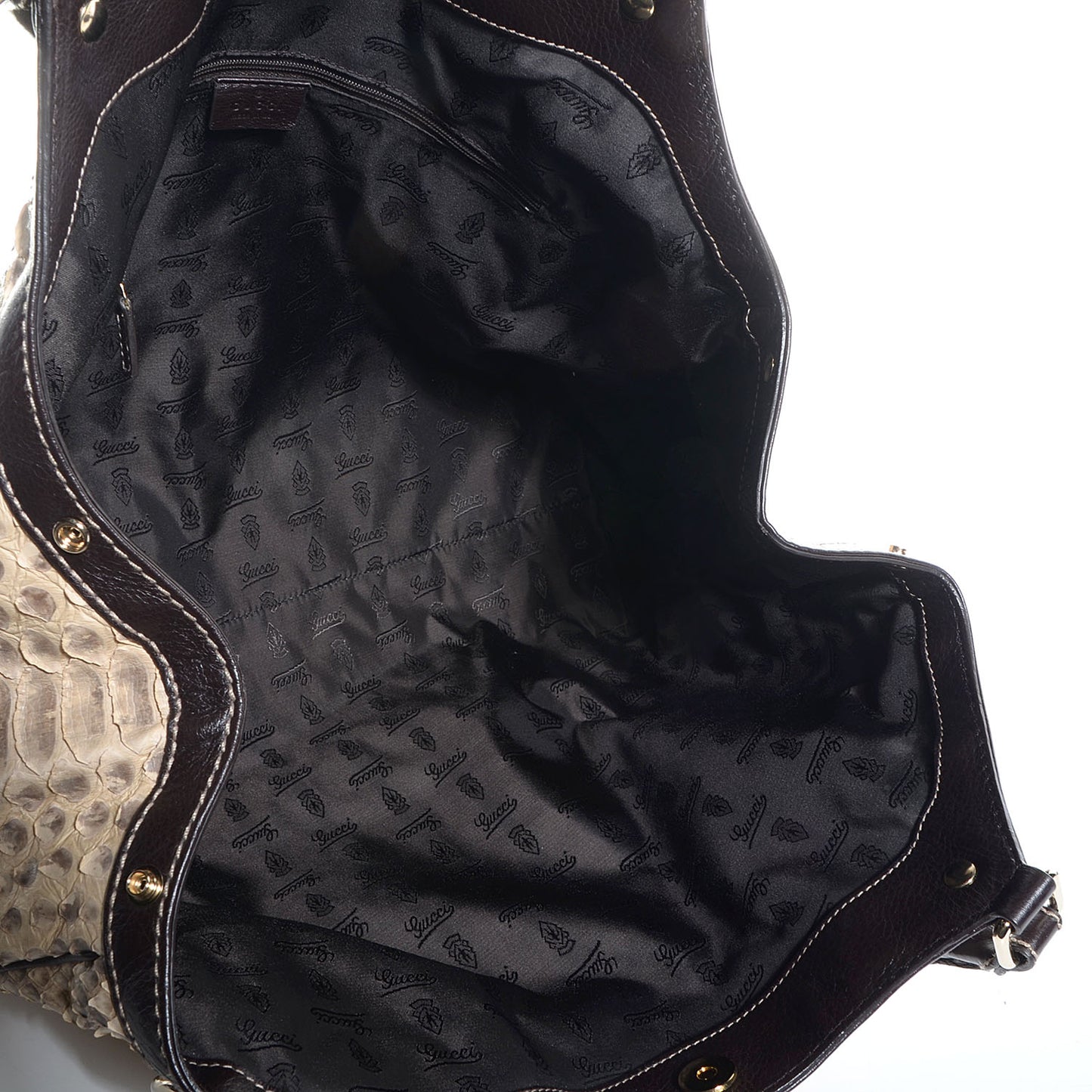Python Large Sukey Tote Brown