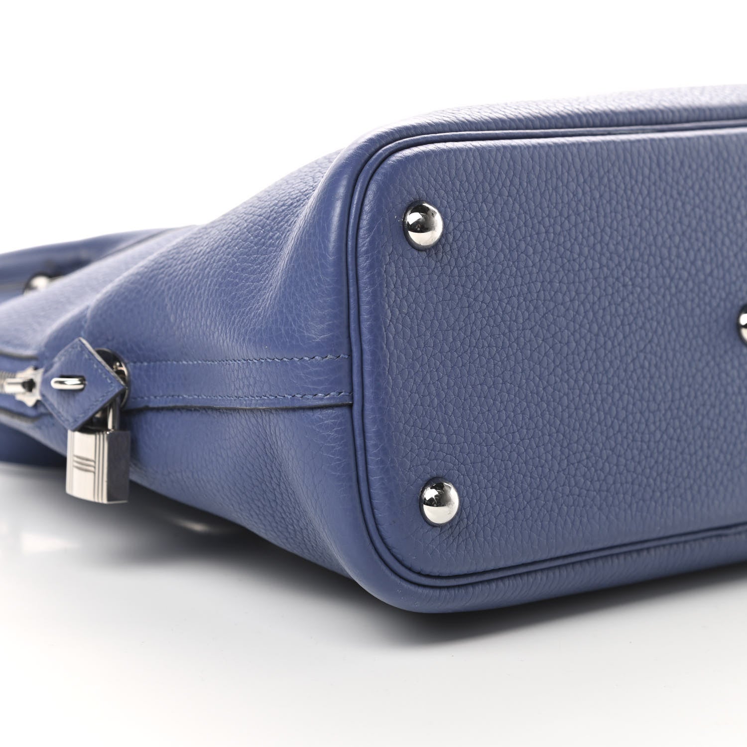 Hermes Taurillon Clemence Bolide 31 Bleu Brighton 9 of 14