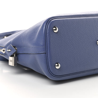 Hermes Taurillon Clemence Bolide 31 Bleu Brighton 9 of 14